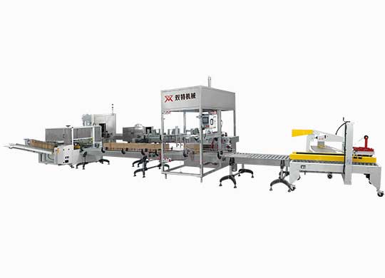 ST-ZX-500型全自動(dòng)開(kāi)箱、裝箱、封箱機(jī)組